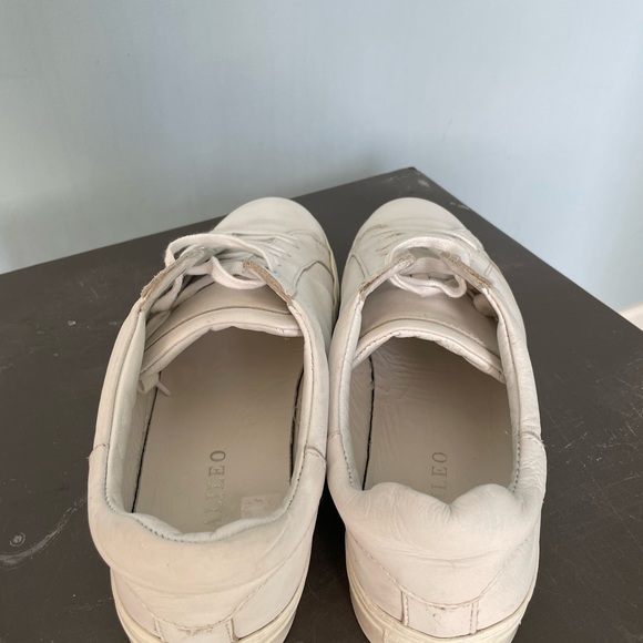 Mens used size 45 Galileo white sneakers - Picture 3 of 6